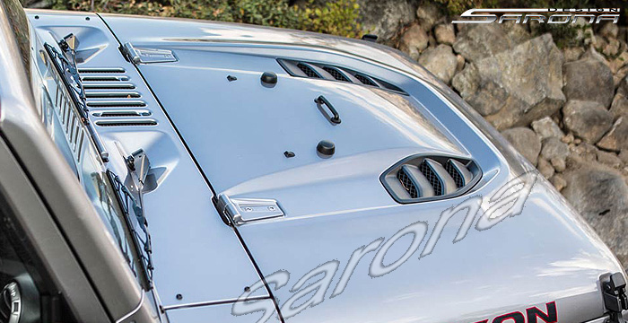 Custom Jeep Wrangler  SUV/SAV/Crossover Hood (1997 - 2006) - $850.00 (Part #JP-011-HD)